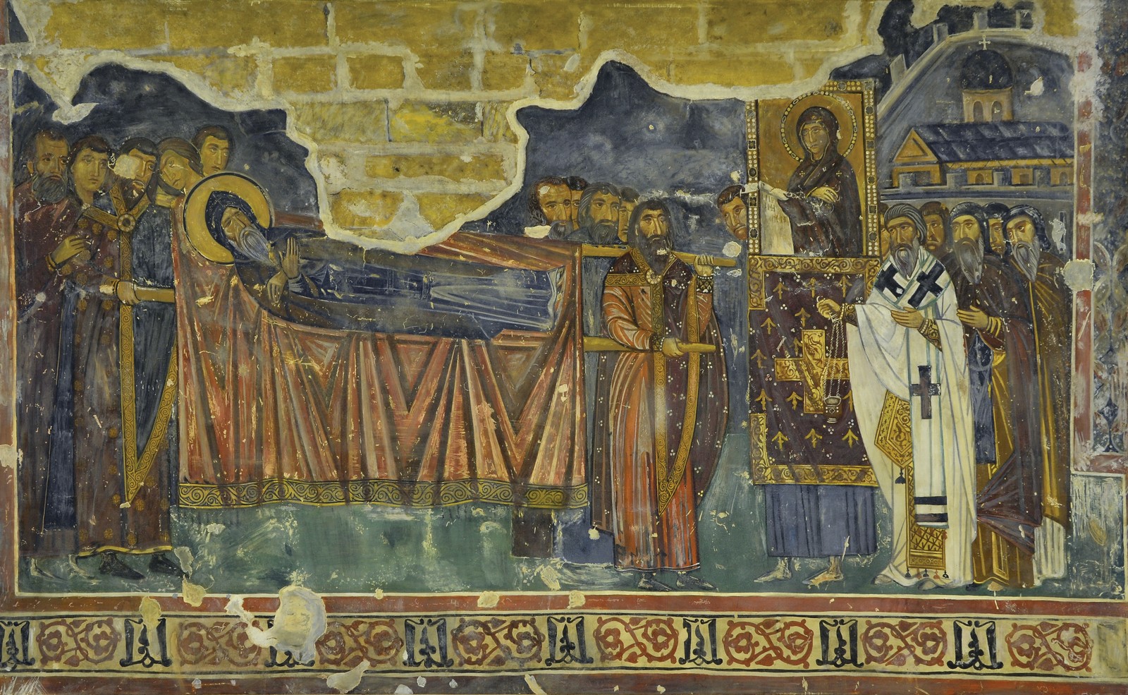 Пренос моштију Светог Симеона Немање, манастир Сопоћани