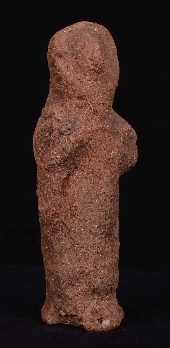 Stylized, columnar, anthropomorphic figurine